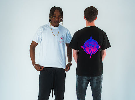 Myriad Wonders: black t-shirt